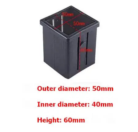 Fitness Equipment Accessories PE Hollow Plastic Sleeve Metal Pipe Sliding Sleeve Isolation Sleeve Hollow Bushing Liner Bushing