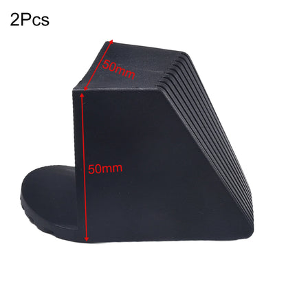 2 Pcs Fitness Equipment Square End Cap Foot Cover Protectors Gym Accessories Fitness Equipment Accessories