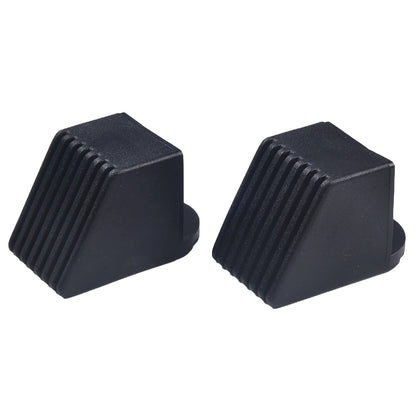 2 Pcs Fitness Equipment Square End Cap Foot Cover Protectors Gym Accessories Fitness Equipment Accessories
