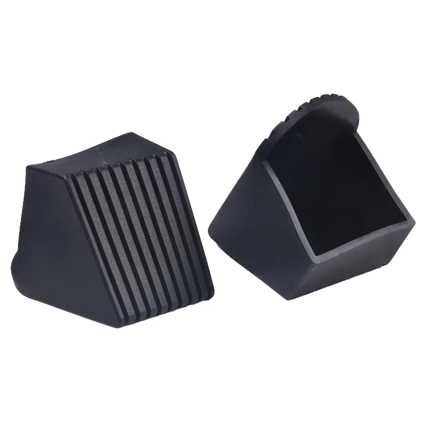 2 Pcs Fitness Equipment Square End Cap Foot Cover Protectors Gym Accessories Fitness Equipment Accessories