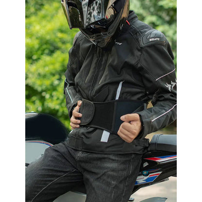 Enduro Motorcycle Cycling Waist Safety Protector Accessories Brace Anti-Fall Offroad Riding Men Waist Kidney Support Belt Items