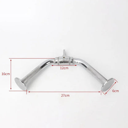 Gym Home Equipment Accessories Lat Pull Down Bar，Chrome-plated Surface Anti-rust High Load-bearing Fitness Tricep Rope Training