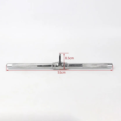 Gym Home Equipment Accessories Lat Pull Down Bar，Chrome-plated Surface Anti-rust High Load-bearing Fitness Tricep Rope Training