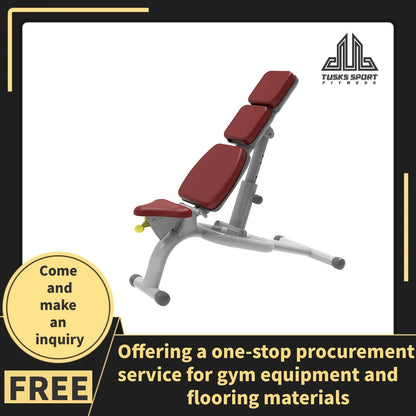 Commercial Gym Fitness Machine Free Weights Adjustable Bench Gym Equipment Multi Functional Bench Rack